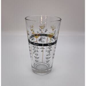 Libbey Barware Cocktail Recipe Mixer Atomic Graphics MCM